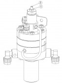 Steuerung hydraulisch - Spülautomat/Rinse controller