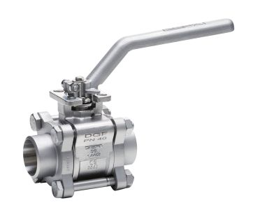Dreiteiliger Kugelhahn DGF FireSafe-Ausführung