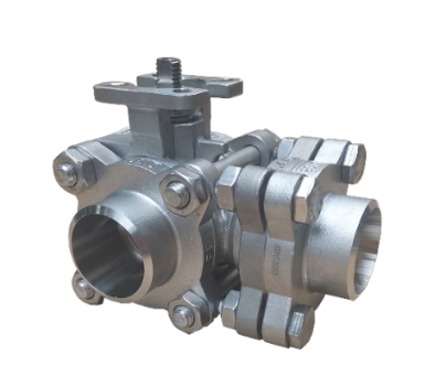 Multi-way ball valves
