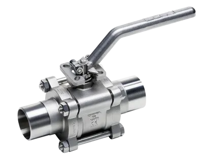 Three-piece ball valve DG ATEX Zone 0 IIC