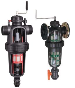 Kunststofffilter Typ PL halbautomatisch