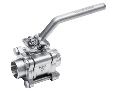 GEFA Three-piece ball valves