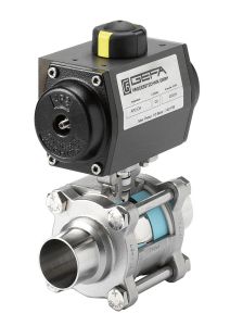 3-piece Ball Valve DG1 Orbital weld ends