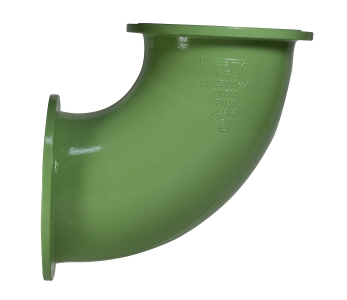 Pipe bend Q-piece DN500