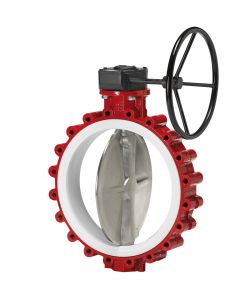 PTFE-lined Butterfly Valve K18