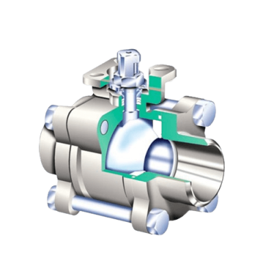 Three-piece ball valve - Series DG